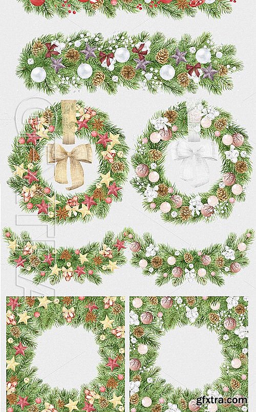 CM - Watercolor Christmas Creator Pack #2 461773