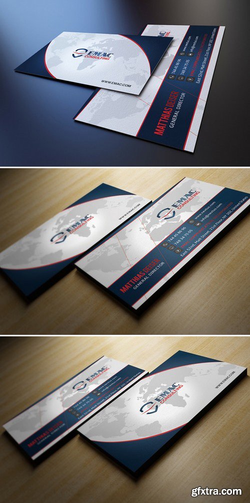 CM - Corporate Business Card 211511