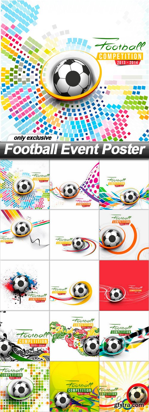 Football Event Poster - 15 EPS