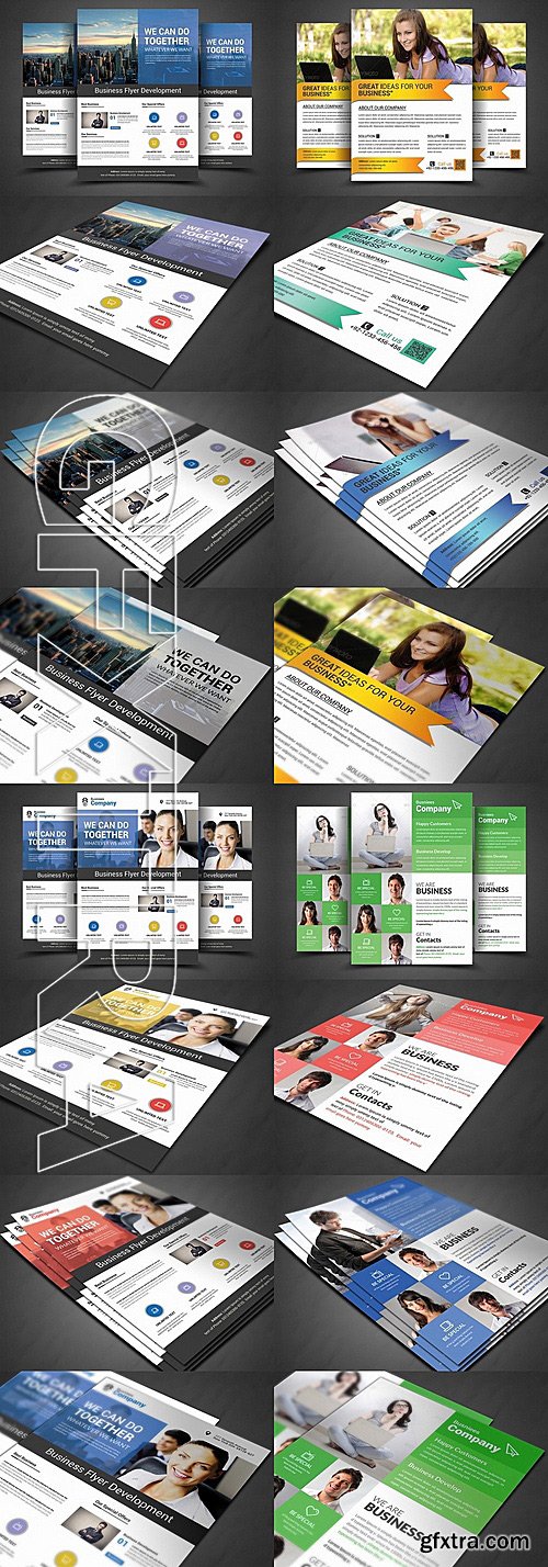 CM - Corporate Business Flyers Bundle 334134