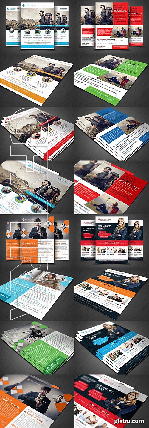 CM - Corporate Business Flyers Bundle 334134