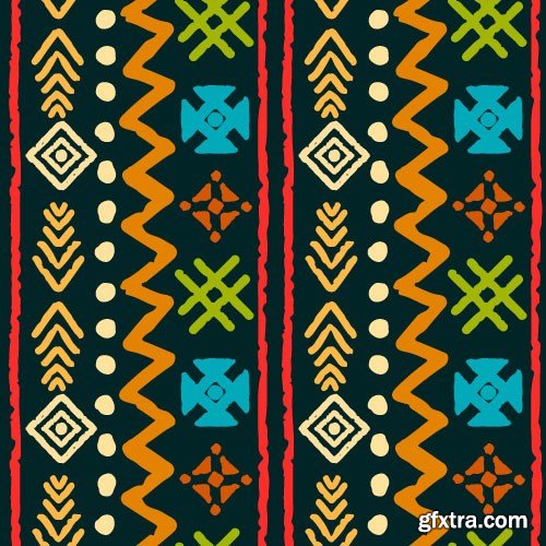 Tribal & Ethnic Ornaments 6 - 12x EPS