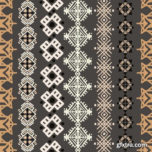 Tribal & Ethnic Ornaments 6 - 12x EPS