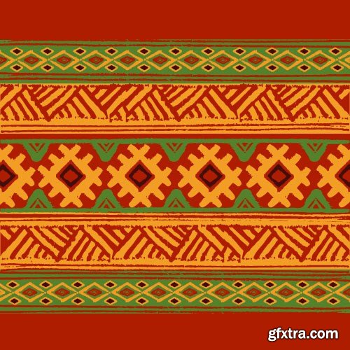 Tribal & Ethnic Ornaments 6 - 12x EPS