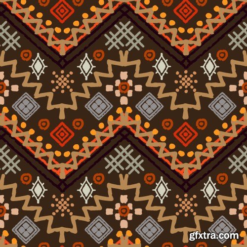 Tribal & Ethnic Ornaments 6 - 12x EPS