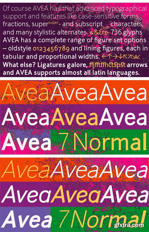 Avea Font Family