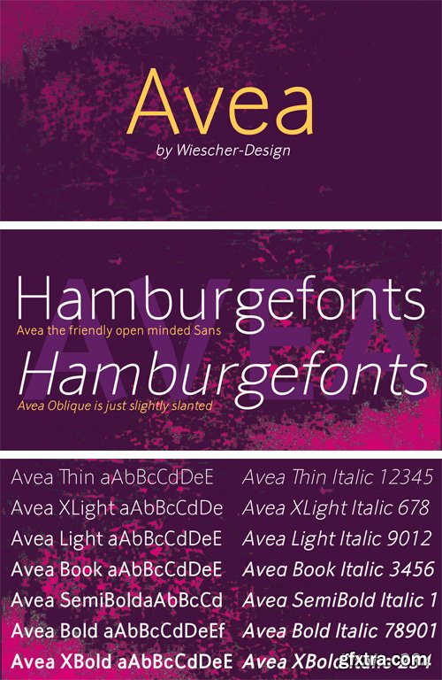 Avea Font Family