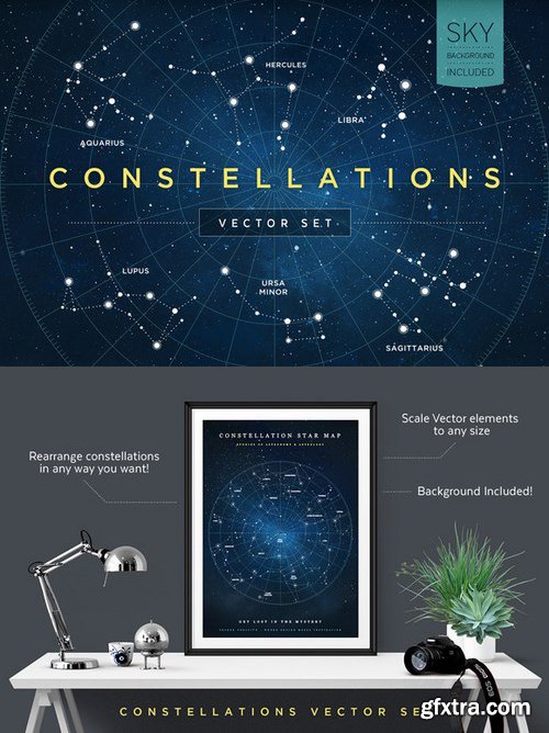 CM - Constellations Vector Set 448990