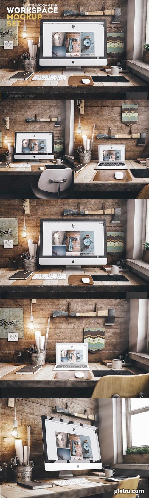 CM - Workspace Mockup Set 457096