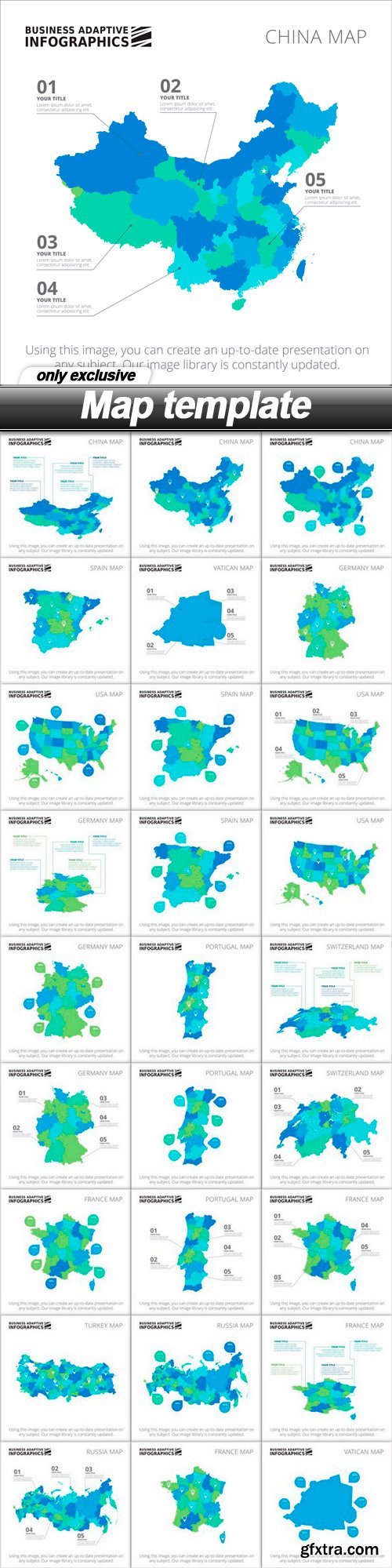 Map template - 28 EPS