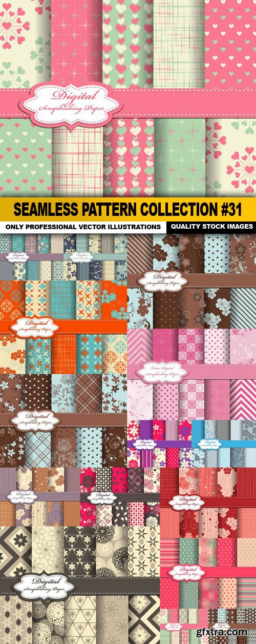 Seamless Pattern Collection #31 - 15 Vector