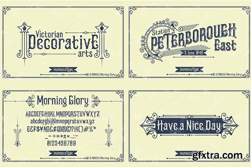 Creativemarket 5 Typeface Vintage Bundle 462809