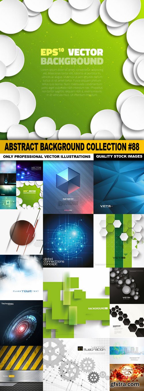 Abstract Background Collection #88 - 20 Vector