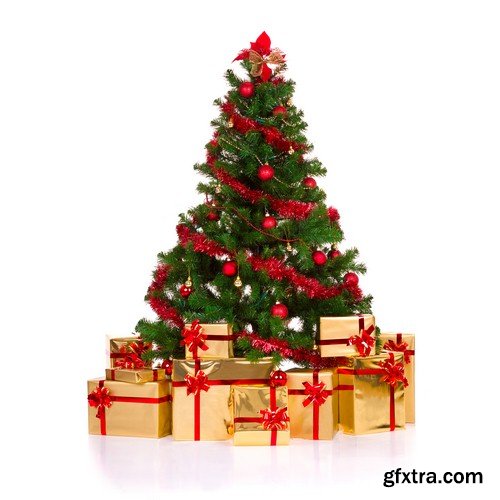 Christmas tree with gifts