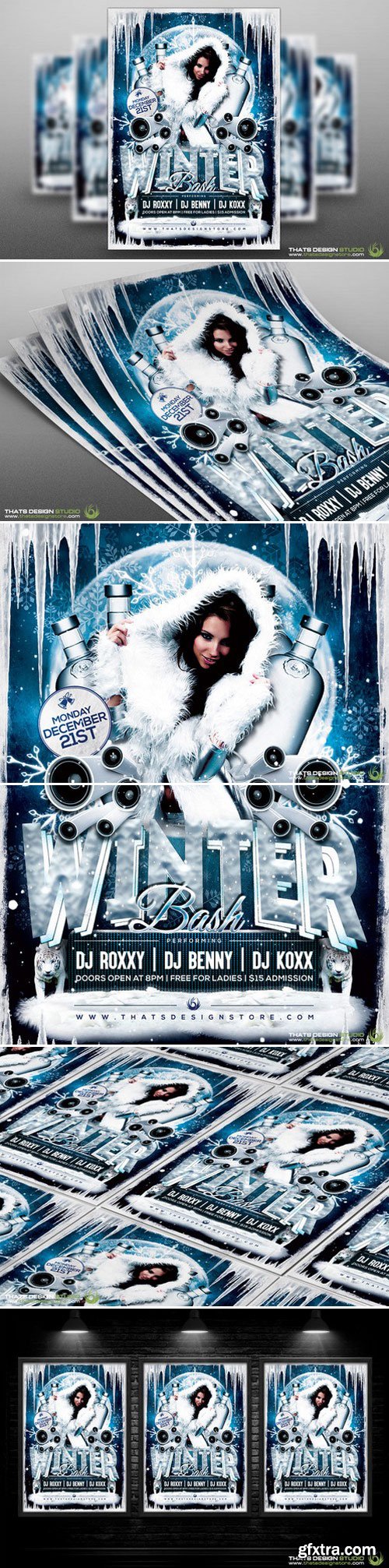 CM - Winter Bash Flyer Template 89865