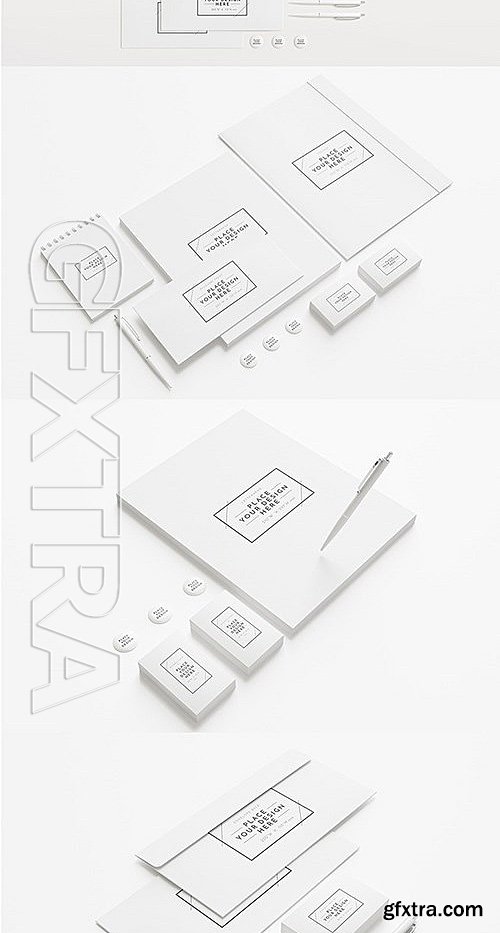 CM - Stationery Branding Mockups set 405629