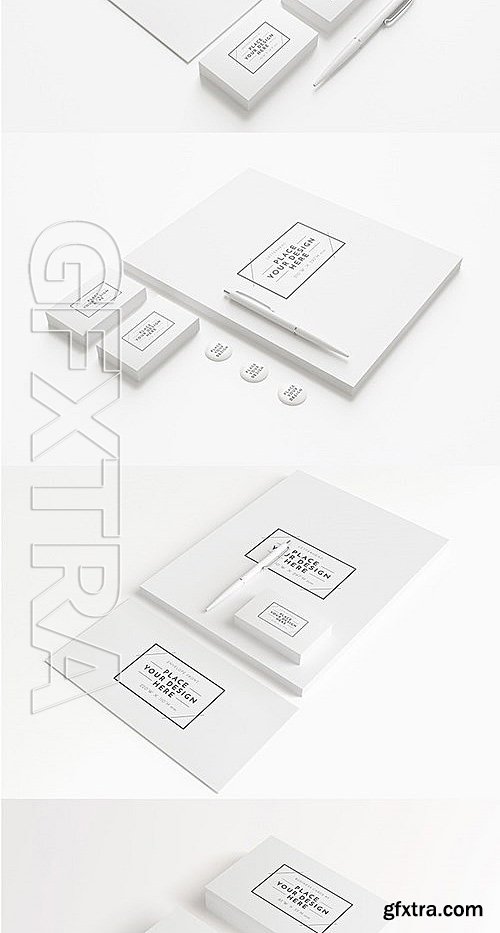 CM - Stationery Branding Mockups set 405629