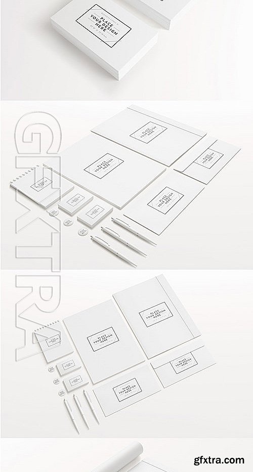 CM - Stationery Branding Mockups set 405629