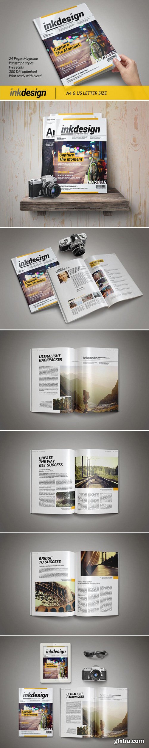 Magazine Print Template