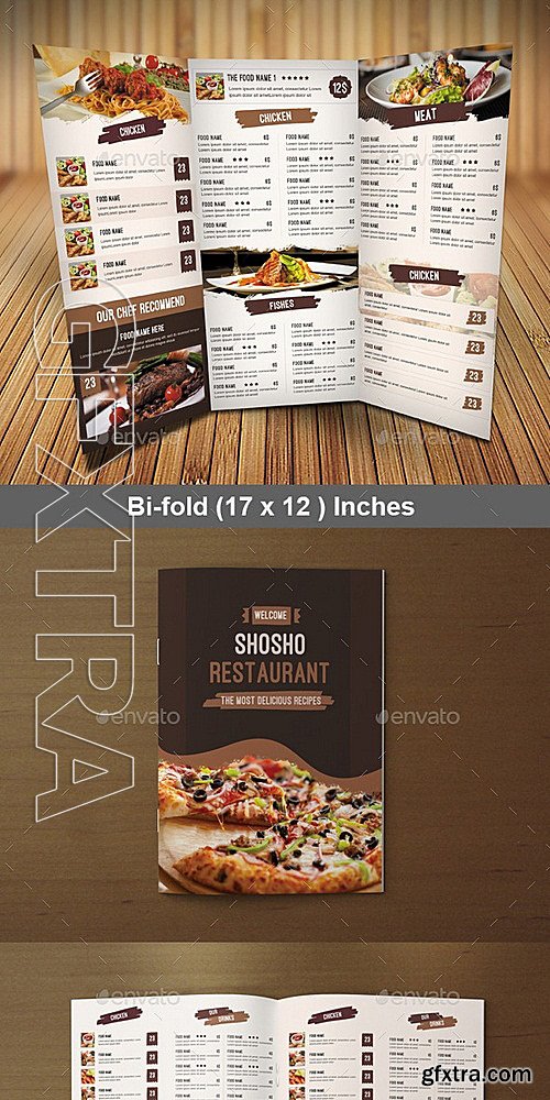 GraphicRiver - Food Menu Pack 12005905