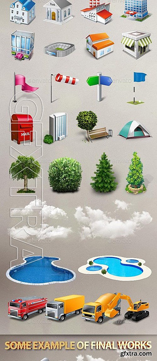 GraphicRiver - 3d Map Generator Mockup V2 12120511