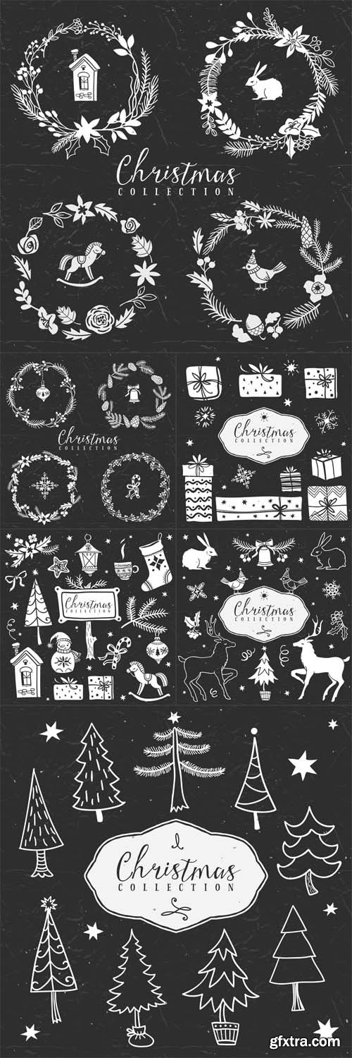 Christmas Collection Design Elements