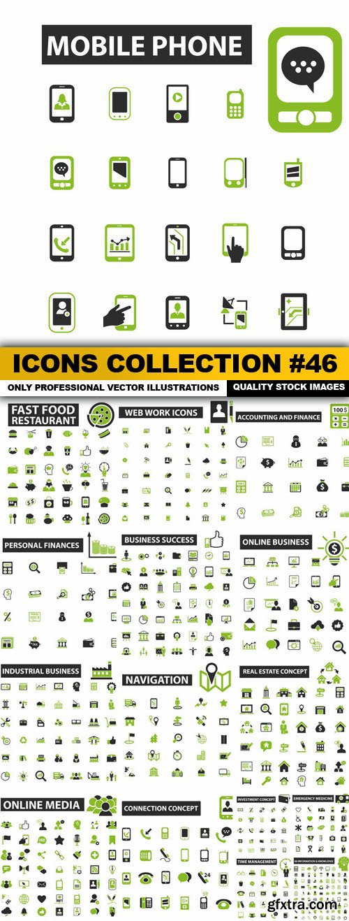 Icons Collection #46 - 17 Vector