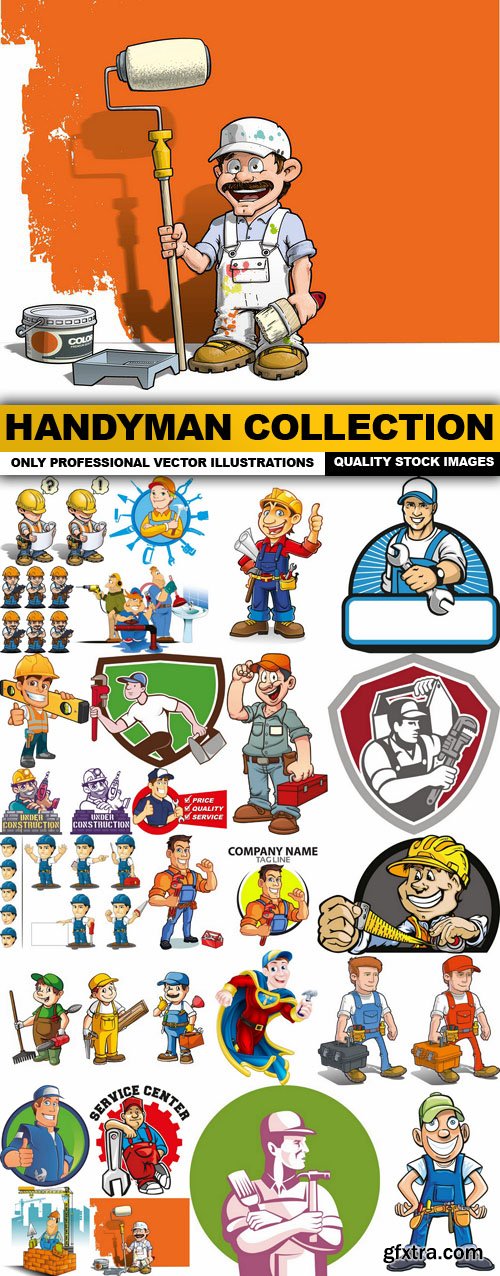 Handyman Collection - 24 Vector