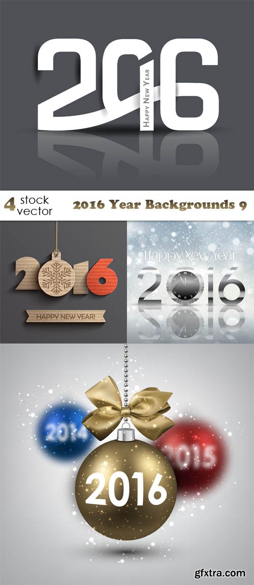 Vectors - 2016 Year Backgrounds 9