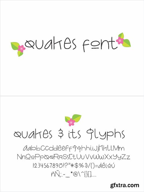 CM - Quakes Font 463950