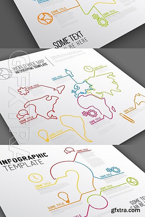 CM - THIN Line Infographic Bundle 463756