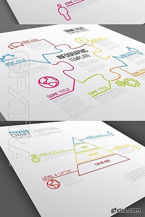 CM - THIN Line Infographic Bundle 463756