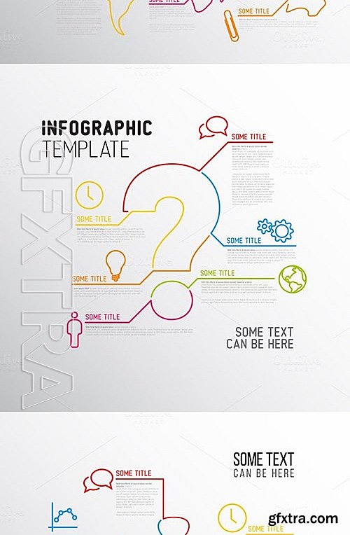 CM - THIN Line Infographic Bundle 463756