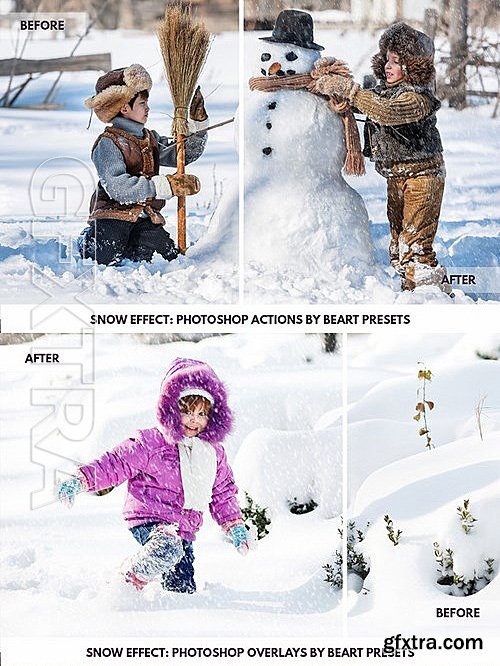 CM - Snow Photoshop actions overlay brush 463863