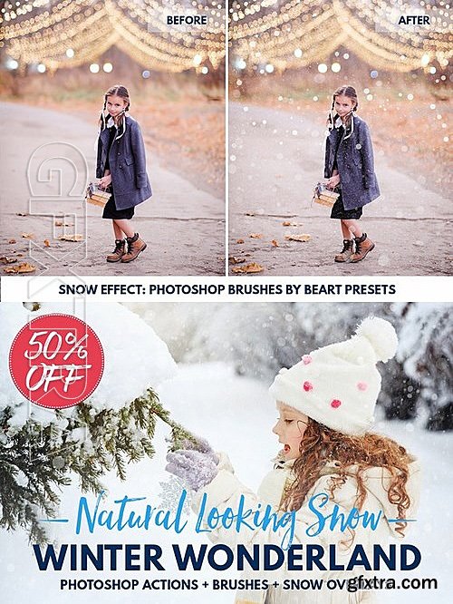 CM - Snow Photoshop actions overlay brush 463863