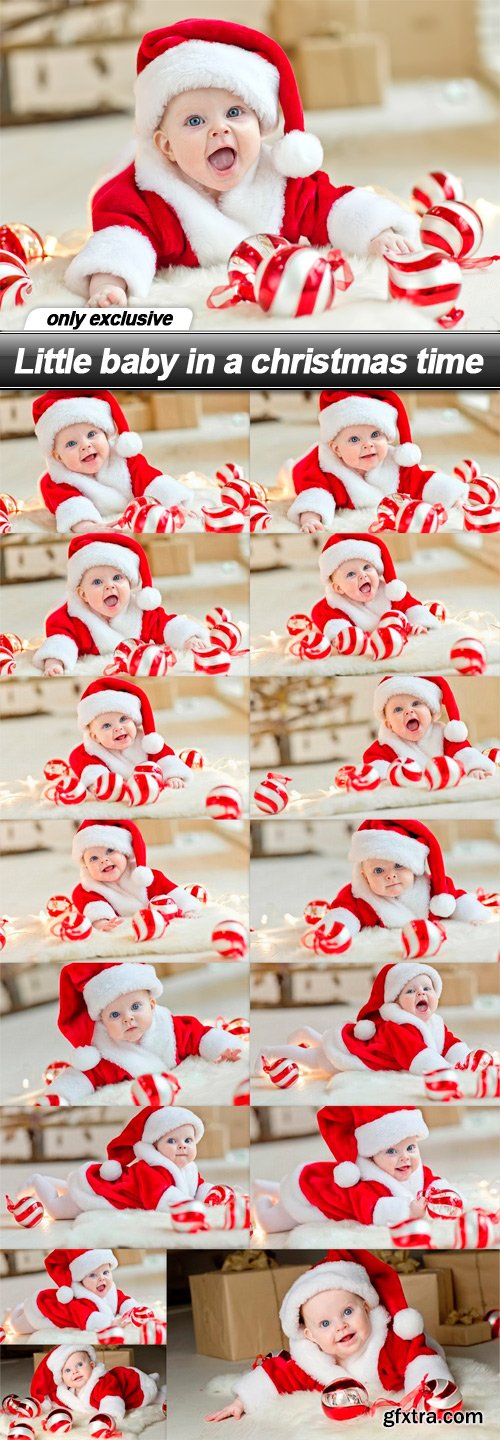 Little baby in a christmas time - 15 UHQ JPEG