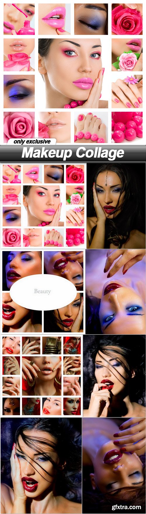 Makeup Collage - 8 UHQ JPEG