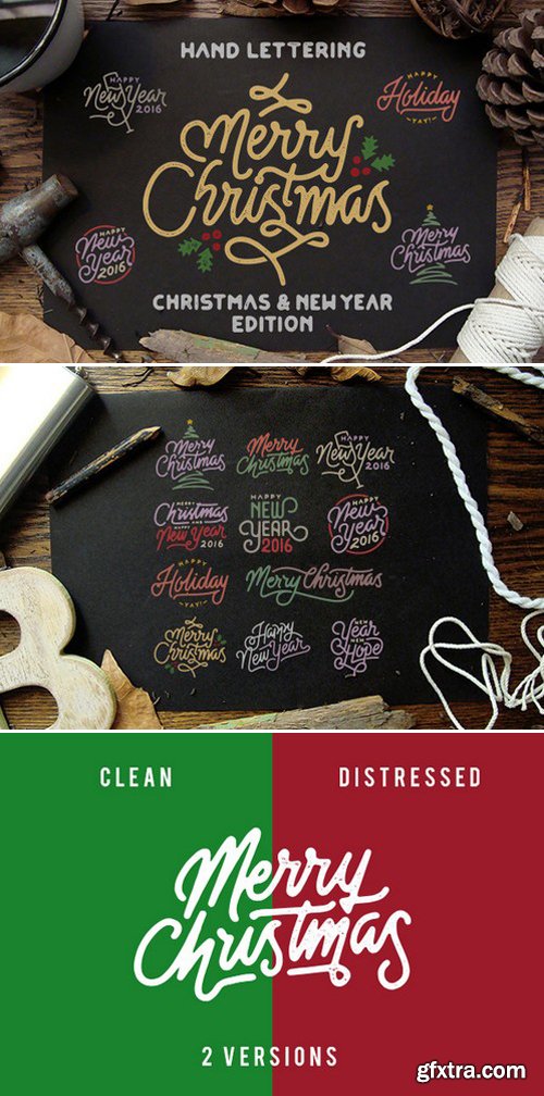 CM - Hand Lettering Christmas & New Year 463112