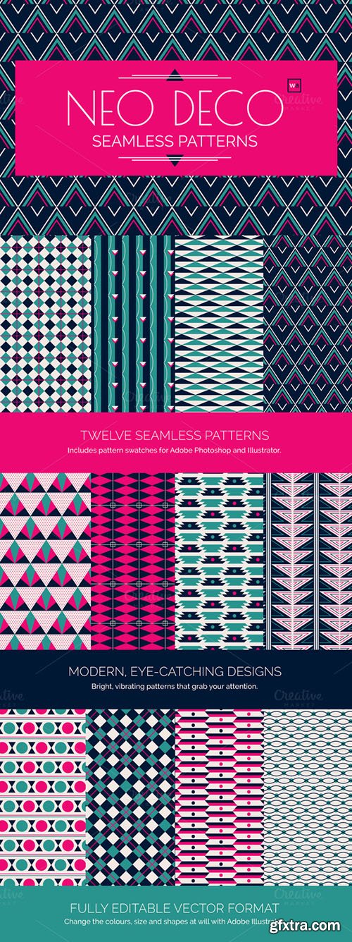 Creativemarket 2015 Best-Selling Patterns Bundle 463101