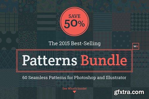 Creativemarket 2015 Best-Selling Patterns Bundle 463101