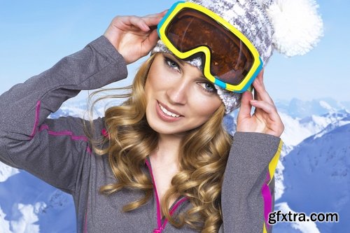 Collection of winter sports snowboard ski snow slope ski resort 25 HQ Jpeg