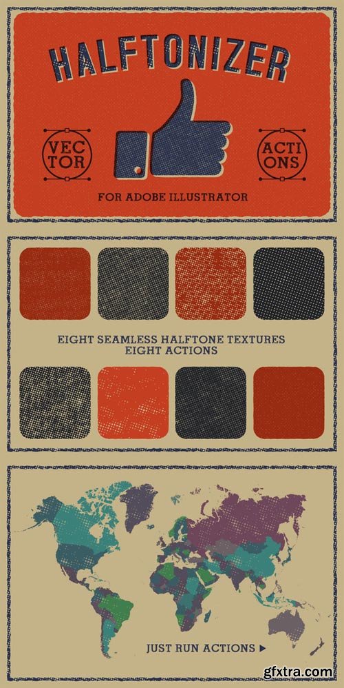 CM - Halftonizer - Vector Texture Actions 321612