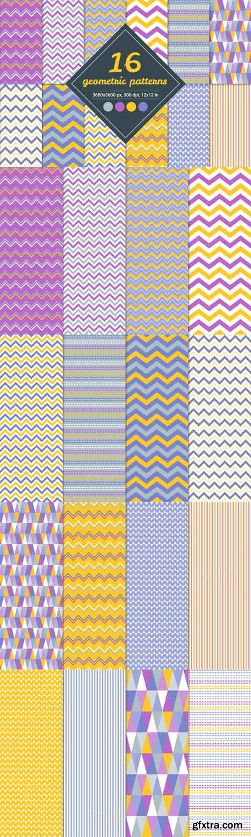 CM - 16 Vector Seamless Patterns (set 1) 407663