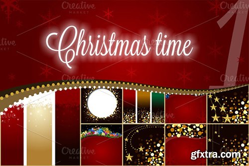 Creativemarket Christmas Time Frames 13321