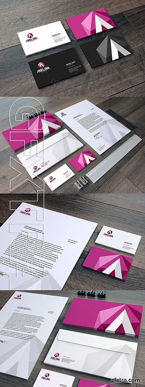 CM - Home Office Stationery Mockups 363387