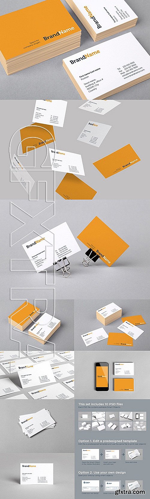 CM - Business cards Mock-Ups + Templates 303761