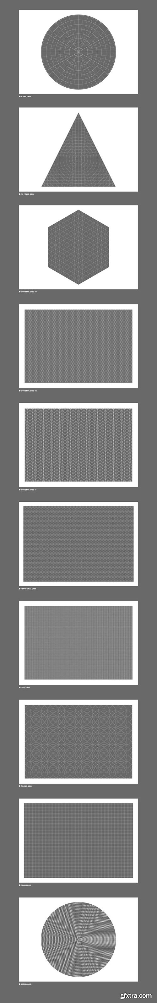 Creativemarket Grid Overlay Masks - Vector & Bitmap 464759