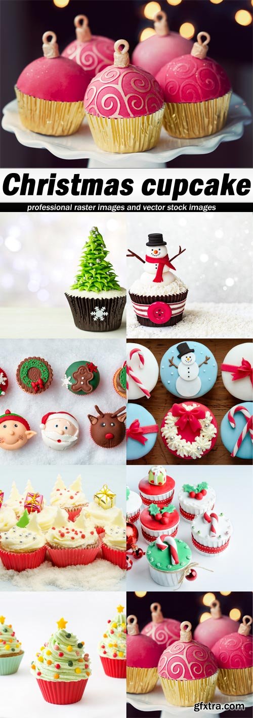 Christmas cupcake