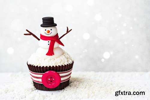 Christmas cupcake