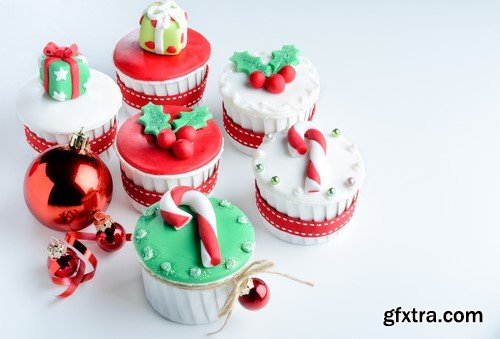 Christmas cupcake